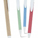 Pixuri promotionale cu corp din hartie reciclata si clips din plastic - 91383 Pixuri promotionale cu corp din hartie reciclata si clips din plastic - 91383