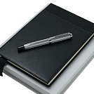 Carnetele de lux A5 cu pixuri metalice argintii Nina Ricci - RPHR495 Carnetele de lux A5 cu pixuri metalice argintii Nina Ricci - RPHR495