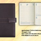 Agende 17x24 cm 2021 din piele naturala, datate zilnic - NGD677N17 Agende 17x24 cm 2021 din piele naturala, datate zilnic - NGD677N17