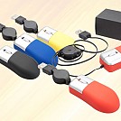 Mouse-uri promotionale pentru laptop cu cablu USB retractabil - AP791403 Mouse-uri promotionale pentru laptop cu cablu USB retractabil - AP791403