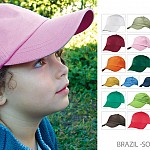 Sepci promotionale pentru copii cu 7 panele - Brazil SOZSE