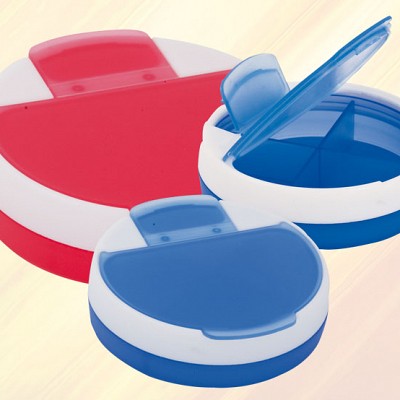 Cutie din plastic cu 4 compartimente - AP731910 cutii pentru medicamente AP731910