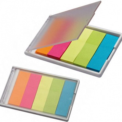 Etichete pentru marcat - 27827 27827 Seturi promotionale de notite in suport din plastc cu capac transparent