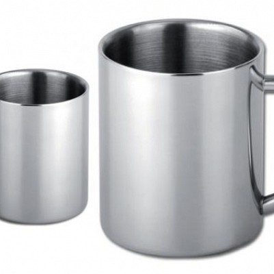 Cana din otel inoxidabil cu capacitate de 300 ml - 53047 cani metalice de 300 ml 53047