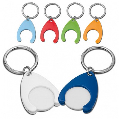 Breloc cu moneda pentru cosul de cumparaturi - 23097 brelocuri cu moneda 23097
