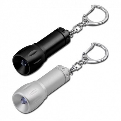 Breloc metalic cu lanterna LED si carabina - 21105 brelocuri cu LEd si carabina 21105