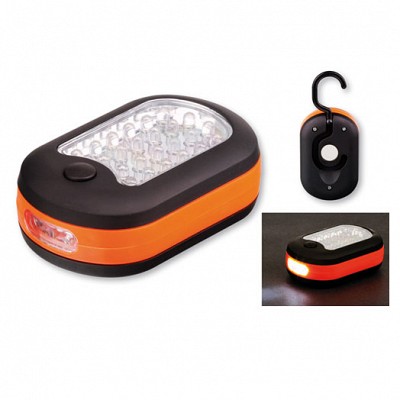 Lanterna din plastic cu 27 de LED-uri - 21120 lanterne promotionale cu 27 de LEDuri 21120
