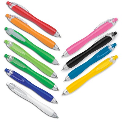 Pix din plastic cu corp ergonomic - 12641 pixuri promotionale din platic 12641