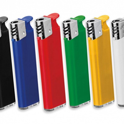 Bricheta din plastic cu protectie piezo - 52099 brichete promotionale colorate 52099