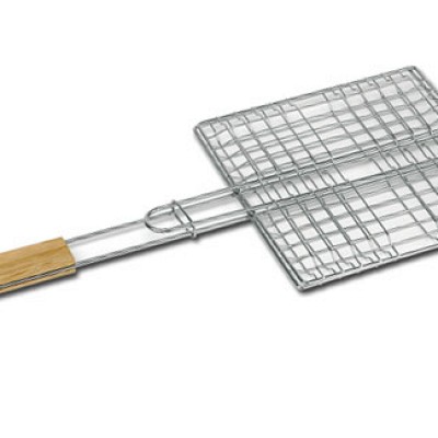 Gratar din metal cu maner din lemn - 81321 gratare promotionale cu maner din lemn 81321