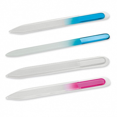 Pila din fibra de sticla cu maner colorat- 92191 pile din sticla pentru unghii 92191