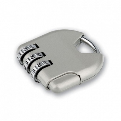 Lacat metalic pentru bagaje cu cifru din 3 numere - 55151 lacate metalice cu cifru 55151