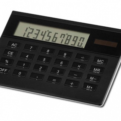 Calculator de birou cu afisaj digital pentru 10 cifre - 61082 calculatoare promotionale de birou 61082