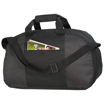 Geanta sport din poliester cu buzunar frontal - 2756 genti sport promotionale 2756