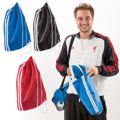 Sac sport cu snur dublu pentru prindere - 8602 saci sport promotionali 8602