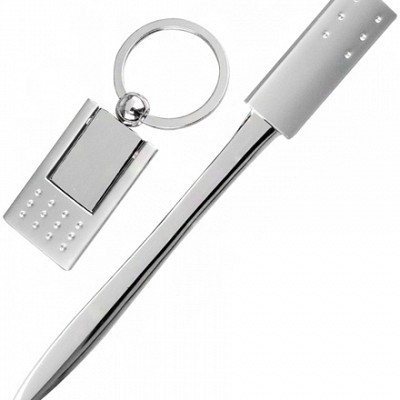 Set de lux breloc si cutit de scrisori - 92321 92321 Set de lux pentru birou