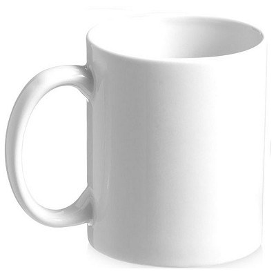 Cana alba din ceramica cu suprafata sublimabila - 10037700 cani albe sublimabile 10037700