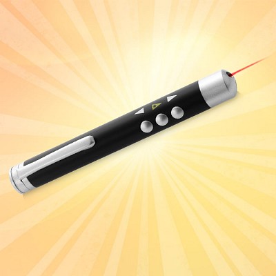 Indicator metalic cu laser rosu si agatatoare subtire- 12315400 pixuri cu indicator laser 12315400