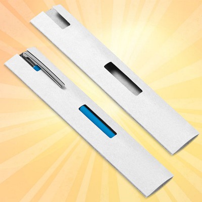 Etui din carton cu compartiment pentru un pix - 10679800 etui din carton pentru pixuri 10679800