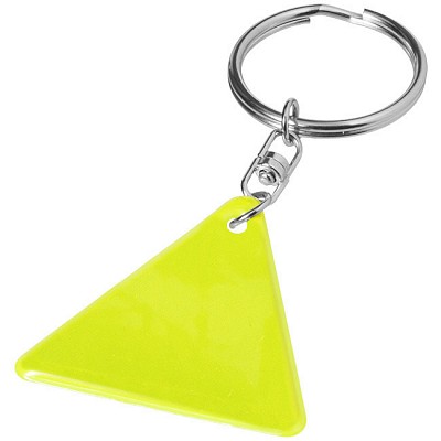 Breloc reflectorizant cu forma de triunghi - 11809700 brelocuri reflectorizante triunghiulare 11809700