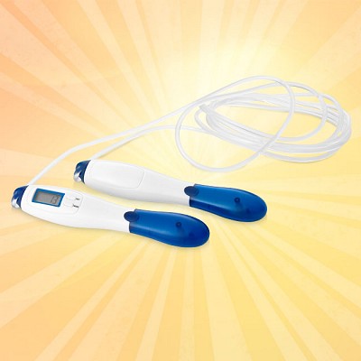 Coarda din plastic cu afisaj digital pentru caloriile arse - 10201900 corzi fitness cu afisaj digital 10201900