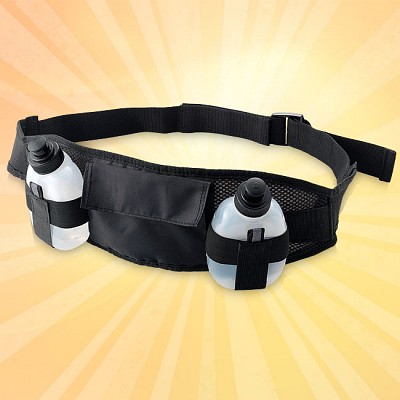 Borseta sport cu doua bidoane de 200 ml - 10024900 borsete fitness promotionale 10024900