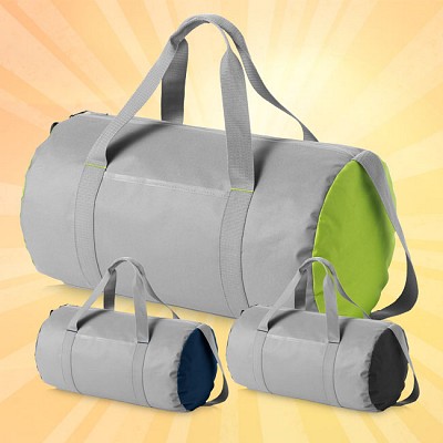 Geanta sport cu forma cilindrica si buzunar frontal - 12011400 Genti sport cu forma cilindrica 12011400