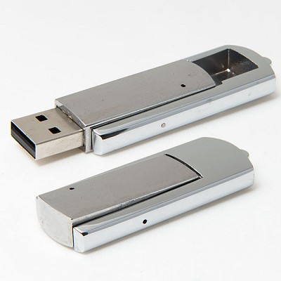 Memory stick USB din otel inoxidabil cu finisari mate - CM1145 CM1145 stick uri USB metalice de 1GB 2GB 4GB 8GB 16GB 32GB