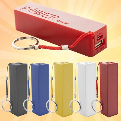 Power bank din plastic cu breloc pentru chei - AP741923 powerbank uri promotionale colorate AP741923