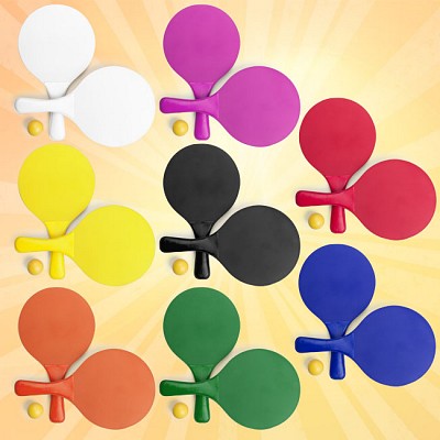 Set de palete de tenis din lemn cu minge din plastic - AP741794 palete promotionale de tenis AP741794