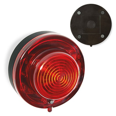 Dispozitiv rotund cu LED rosu si magneti pentru fixare - MO8691 MO8691 dispozitive de iluminat cu magnet