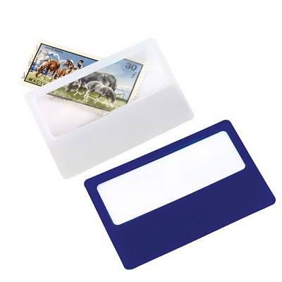 Lupa cu forma de card din plastic - 0402469 0402469 lupe promotionale din plastic