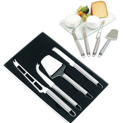 Set de cutite din otel inoxidabil pentru branza - 0304358 0304358 Set de tacamuri pentru branza Cheese