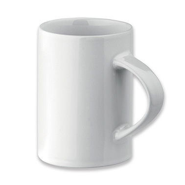 Cana ceramica alba cu maner elegant - 04396 cani ceramice albe 04396