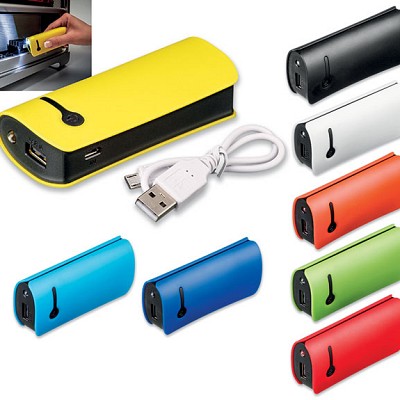 Baterie externa powerbank de 4400 mAh - 45261 45261 powerbank uri colorate cu LED