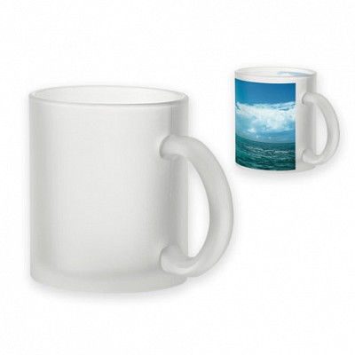 Cana sablata pentru sublimare - 04408 cani sablate transparente 04408