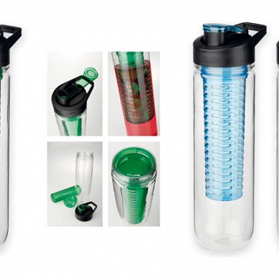 Bidon sport cu recipient pentru infuzie - 01327 bidoane sport pentru infuzie 01327