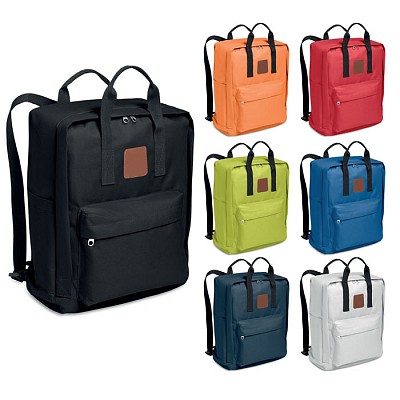 Rucsac promotional colorat cu buzunar frontal - MO9001 MO9001 rucsaci promotionali cu buzunar frontal