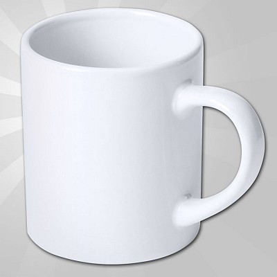 Cana ceramica alba cu capacitate de 250 ml - AP781256 AP781256 cani ceramice promotionale
