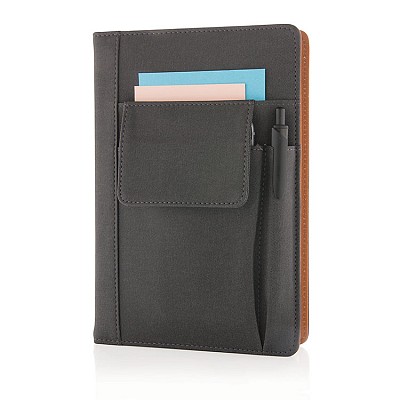 Carnetel A5 cu buzunar pentru telefon - P773071 carnetele A5 cu buzunar exterior si suport pentru pix P773071