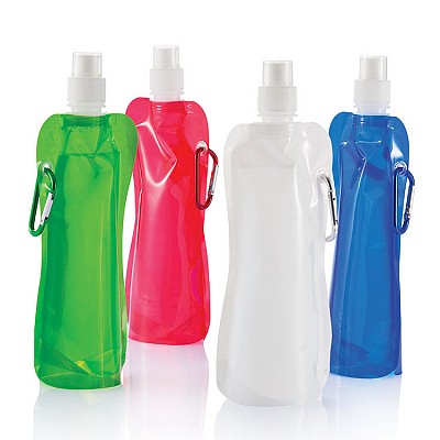 Bidoane sport pliabile cu carabina - P436200 bidoane sport pliabile cu carabina P436200