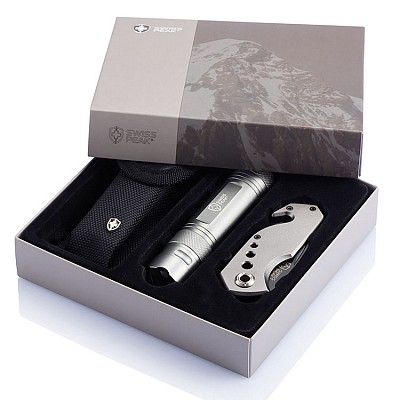 Set de briceag cu lanterna - P239941 P239941 briceaguri multifunctionale cu lanterna