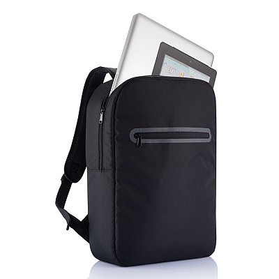 Rucsac promotional de laptop cu forma dreptunghiulara - P705031 rucsaci negri de laptop P705031