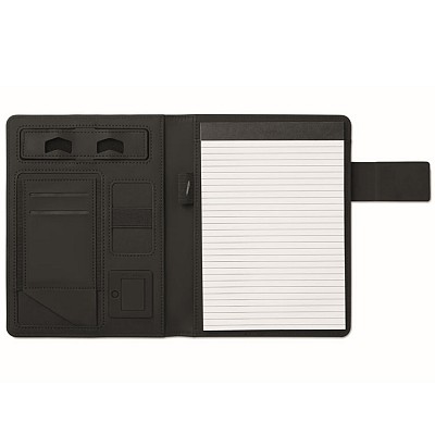 Mapa A5 de conferinta cu powerbank si suport de telefon - MO9231 mape de conferinta A5 cu powerbank si suport de telefon MO9231