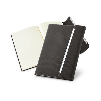 Carnetel A5 din imitatie de piele cu suport pentru pix - 93724 carnetele A5 cu inchidere magnetica 93724