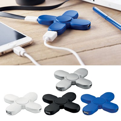 Porthub USB cu functie fidget spinner - MO9318 porthub USB cu functie de fidger spinner MO9318