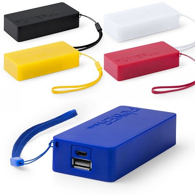Powerbank promotional colorat cu capacitate de 4000 mAh - V3561 powerbank uri USB cu capacitate de 4000 mAh V3561