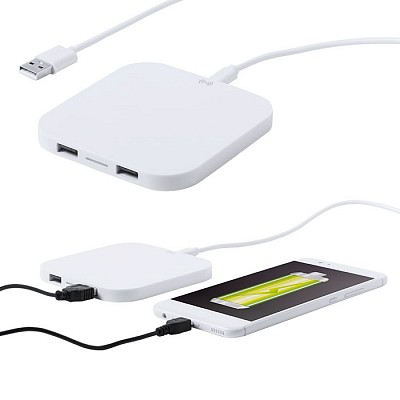 Incarcator wireless cu 2 porturi USB - AP781863 incarcatoare wireless cu 2 porturi USB AP781863