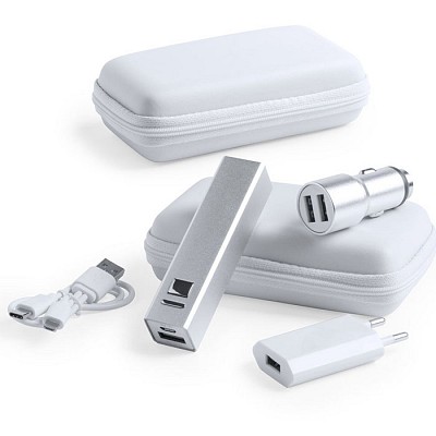 Set de incarcatoare USB cu etui - AP721044 seturi de incarcatoare USB AP721044