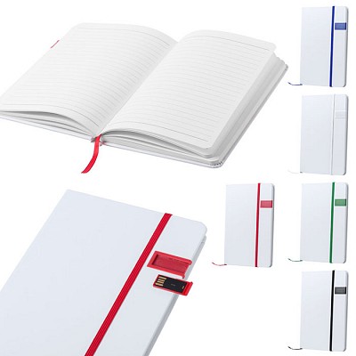 Carnetel A5 cu 100 de file si stick USB de 16 GB - AP721140 AP721140 carnetele A5 cu memory stick de 16 GB